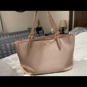 Tory Burch Light Pink Emerson Tote